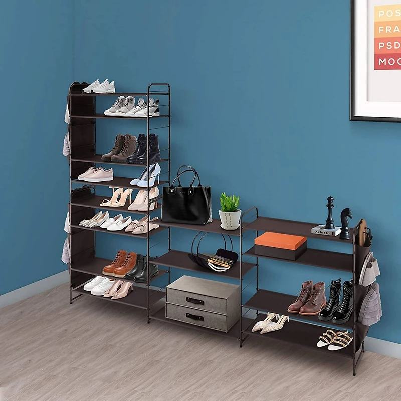 NEX™ Oumilen Bronze -Tier Stackable Shoe Rack