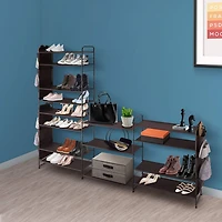 NEX™ Oumilen Bronze -Tier Stackable Shoe Rack