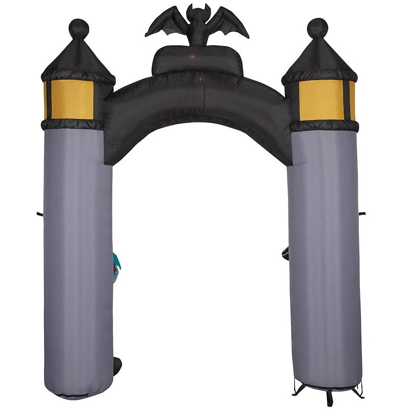 8.5ft. Airblown® Inflatable NBC Welcome to Halloween Town Archway