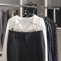 Organize It All Metal Hangers with Clips, 2ct.