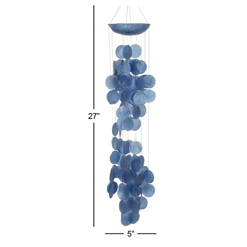 27" Capiz Coastal Windchime