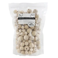 6 Pack: Wood Mix Round Craft Beads by Bead Landing™
