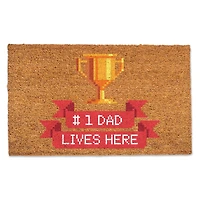 Number 1 Dad Doormat