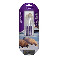 Silver Brush Limited Silver Silk 88® SH 4 Piece Mini Mop Brushes Set