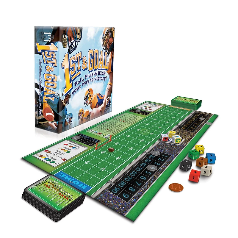 1st & Goal™ Roll, Pass & Kick Your Way to Victory!