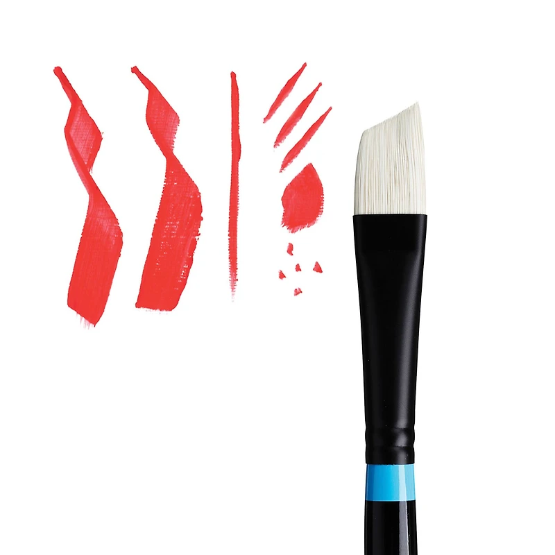 Princeton™ Aspen™ Synthetic Long Handle Angle Bright Brush