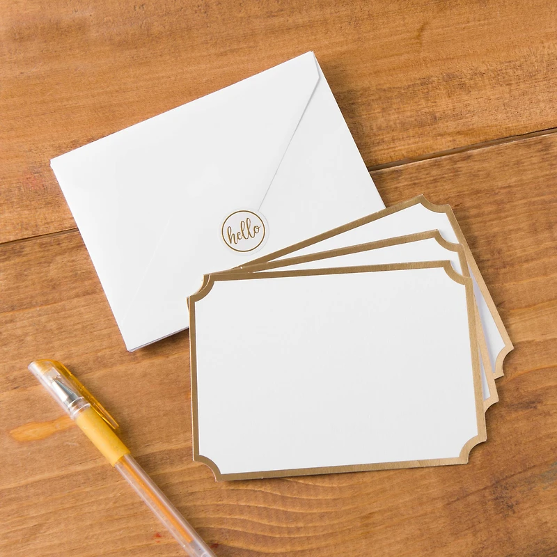 Foil Cards & Envelopes by Recollections™, 4" x 5.5"