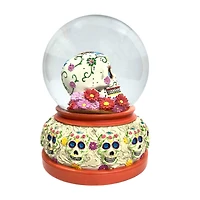 6.75" Sugar Skull Musical Water Globe by Ashland®