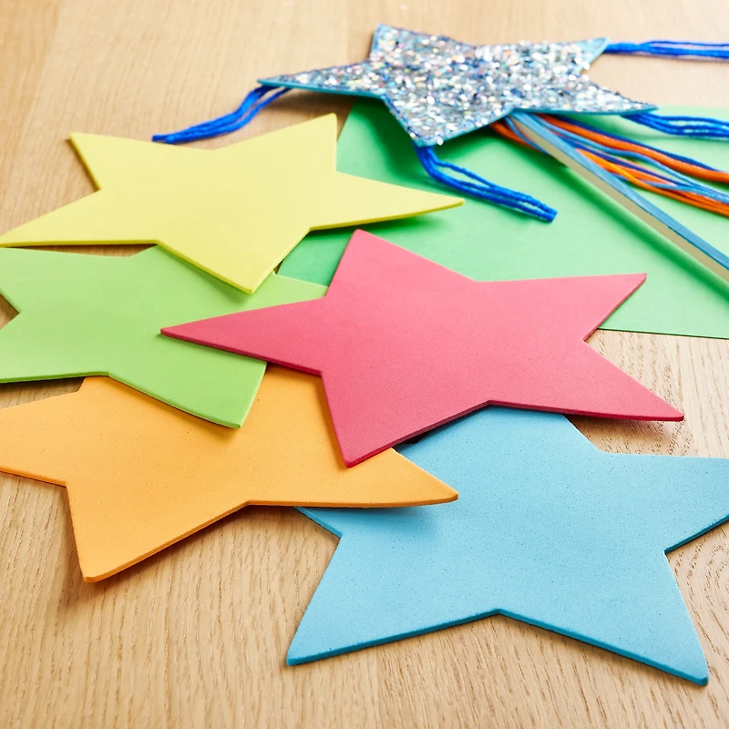 12 Packs: 35 ct. (420 total) Star Foam Shapes by Creatology™