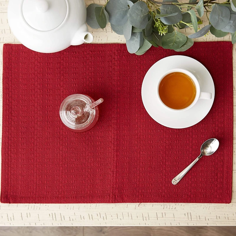 DII® Redwood Tonal Variegated Placemats, 6ct.