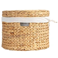 Hello Honey® Natural Brown Serene Hyacinth Basket Set with Lids