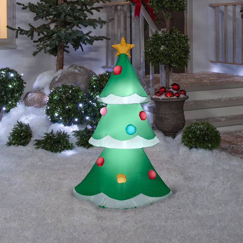 4ft. Airblown® Inflatable Christmas Tree