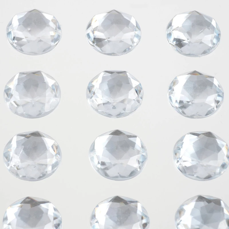 12 Packs: 20 ct. (240 total) 16mm Clear Rhinestone Stickers by Recollections™