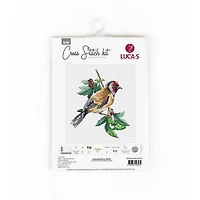 Luca-s Goldfinch Bird Counted Cross Stitch Kit