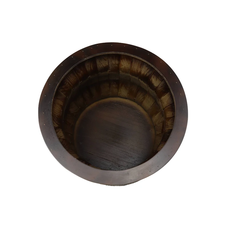 18" Chinese Fir Rustic Stool