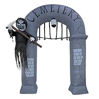12ft. Inflatable Halloween Ghost Decoration with LED Lights