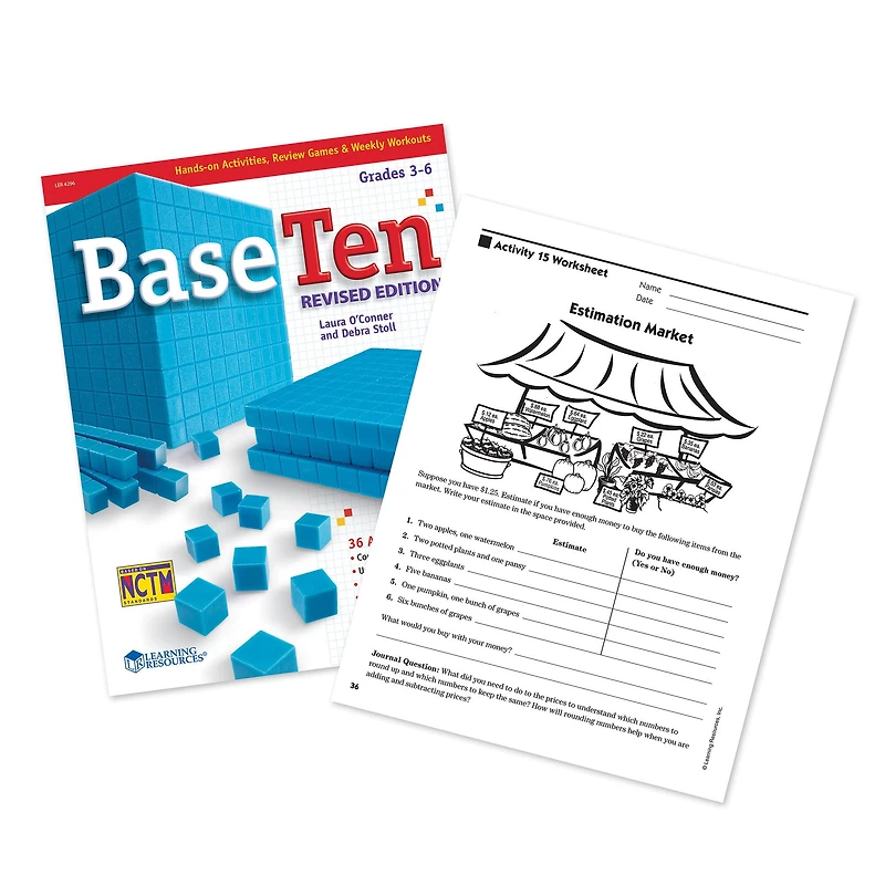 Learning Resources Base Ten Activity Book