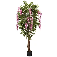 6.5ft. Potted Wisteria Silk Tree