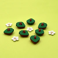 Dress It Up Fresh Strawberries Food Fruit Summer Themed Buttons