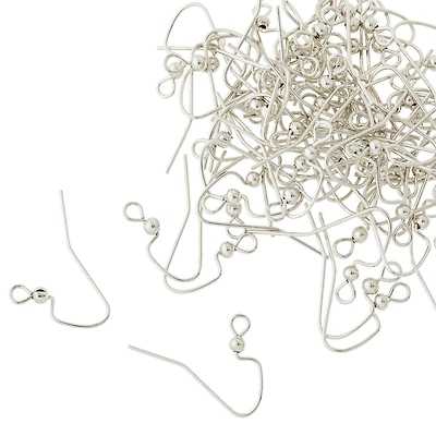 Fishhook Earring with Ball by Bead Landing