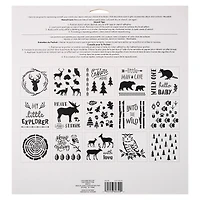 Woodland Stencils by Craft Smart®, 12" x 12"