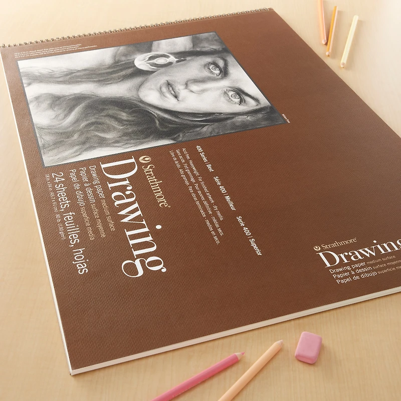 Strathmore® 400 Series Drawing Paper Pad