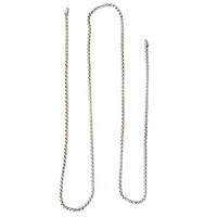 Rhodium Box Chain by Bead Landing©