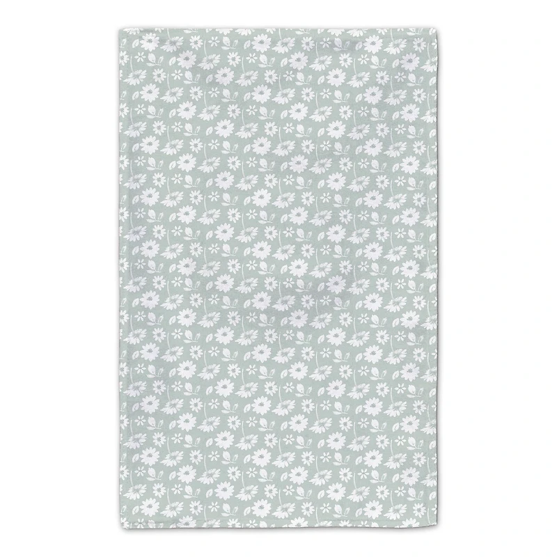 Mint Flower Market Tea Towel Set