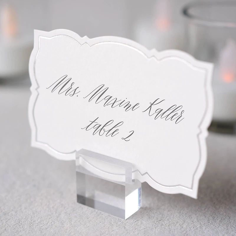Clear Place Card Holders, 12ct. by Celebrate It™