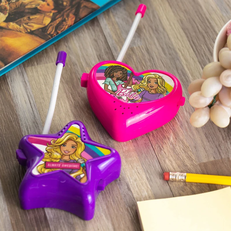 Barbie® Pink & Purple Walkie Talkie Set