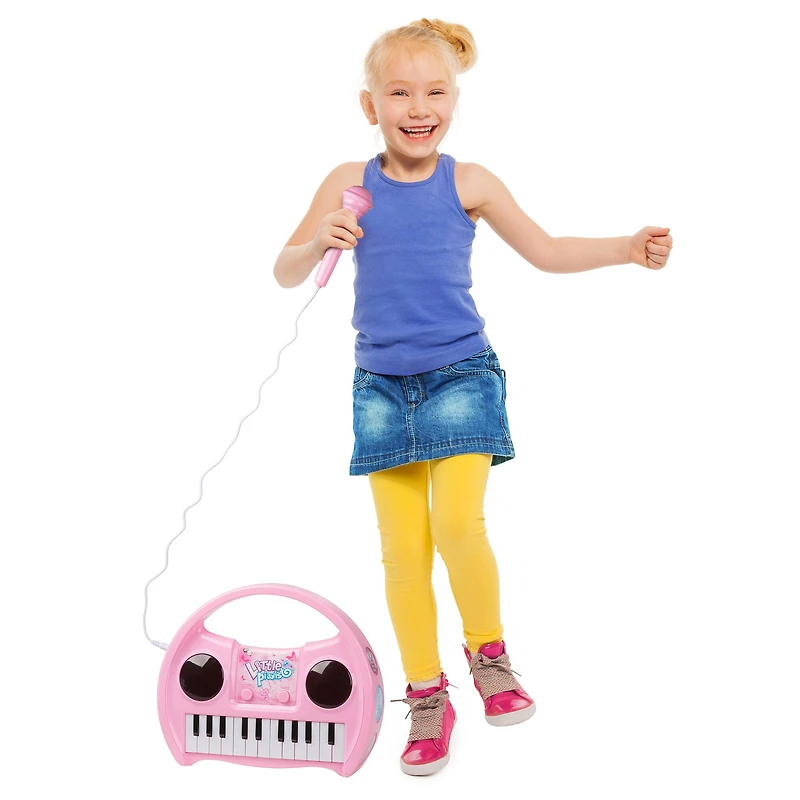 Toy Time Kid's Karaoke Machine with Microphone