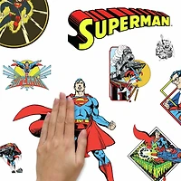 RoomMates Classic Superman Characters Peel & Stick Wall Decals