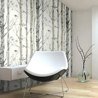 RoomMates Birch Trees Peel & Stick Wallpaper