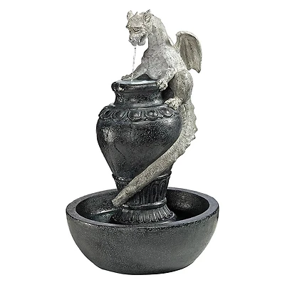 Design Toscano The Viper Dragon Sculptural Fountain