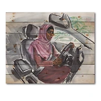 Designart - Arabian Woman Driving A Car III