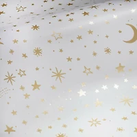 RoomMates Gold Twinkle Little Star Peel & Stick Wallpaper