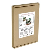 Wonderland Crafts Kitchen Utensils Napkin Holder Bead Embroidery on Wood Kit