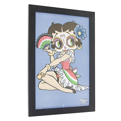 Betty Boop™ Sugar Skull Framed Wall Art