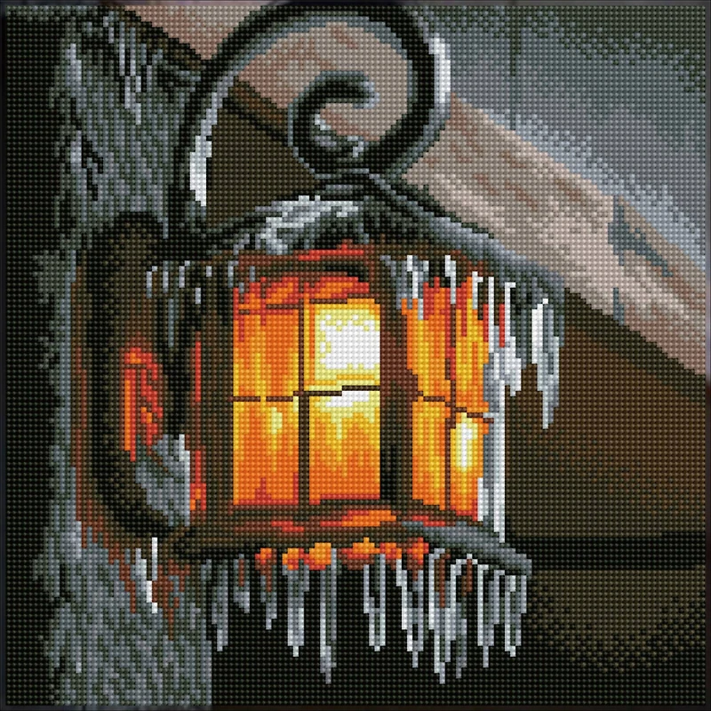 Diamond Dotz® Intermediate Frosty Light Diamond Painting Kit