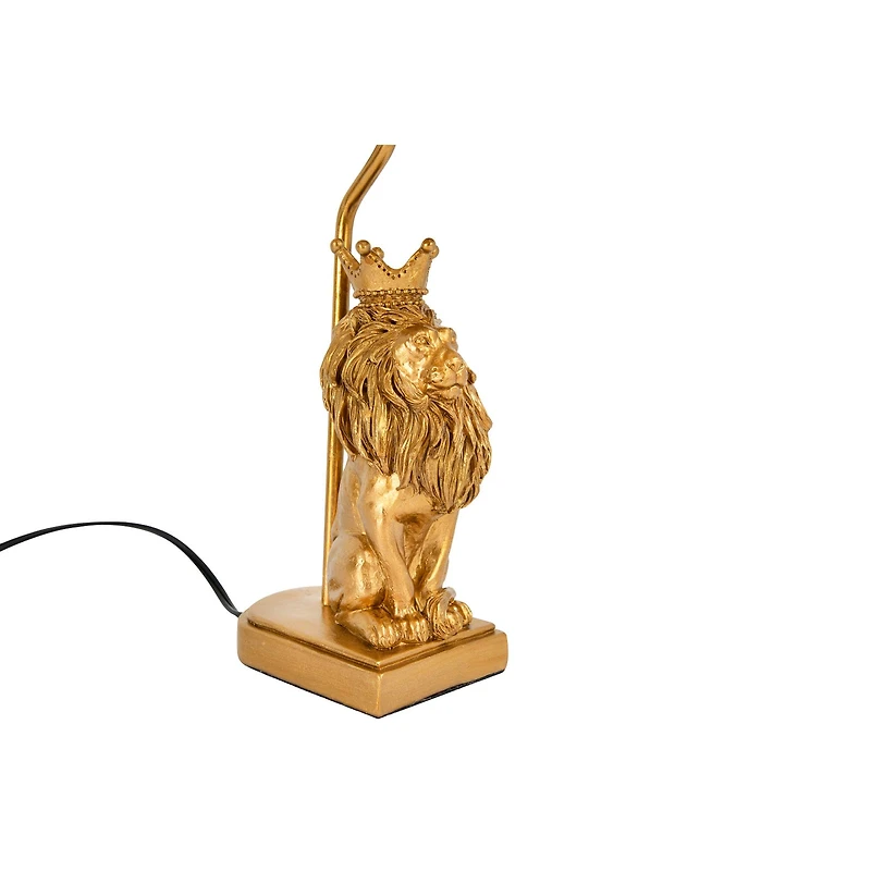 Hello Honey® 20" Gold Lion Table Lamp
