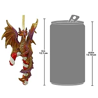 Design Toscano Cane and Abel the Dragon 2017 Ornament