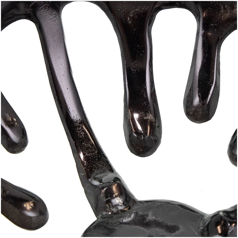 Aluminum Drip Decorative Bowl Set with Open Frame Design