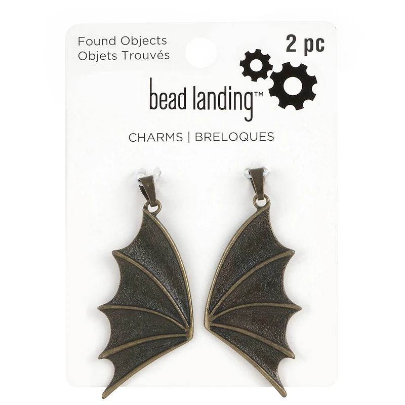 Found Objects Wing Charms by Bead Landing™