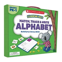 Scholastic® Learning Mats Match, Trace & Write the Alphabet