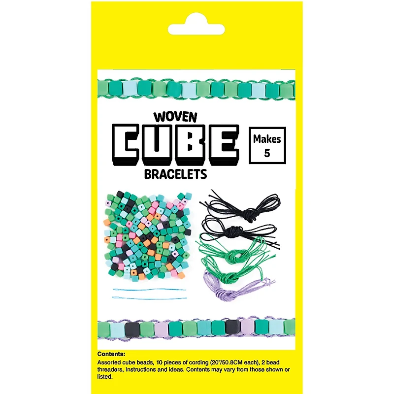 Faber-Castell Woven Cube Bracelets Set