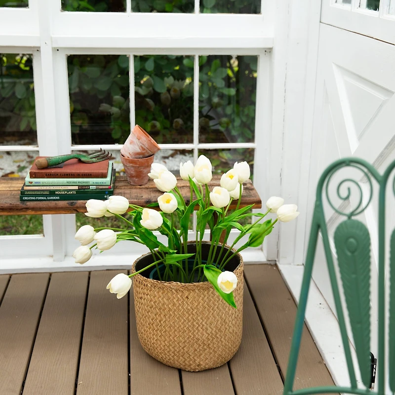 2ft. UV Resistant Artificial Tulip Plant (Indoor/Outdoor)