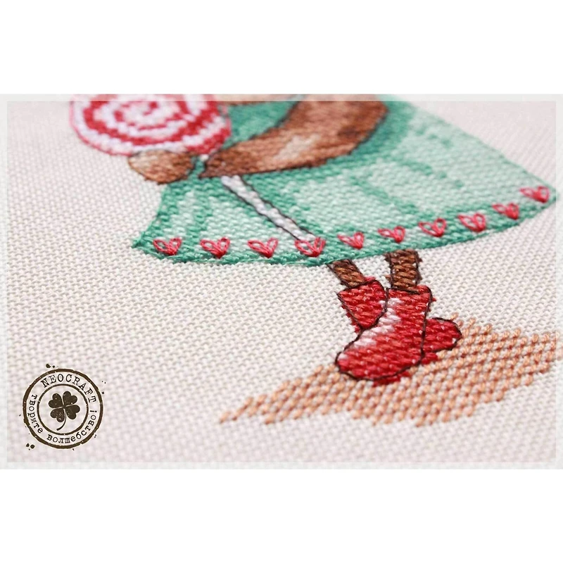 Neocraft Candy Cross Stitch Kit