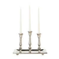 Aluminum Candle Candelabra with Candle Plate