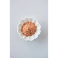 Hello Honey® 6" Carved Marble Flower Shape Dish