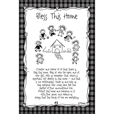 Children of the Inner Light® by Marci Art Bless This Home Plaque